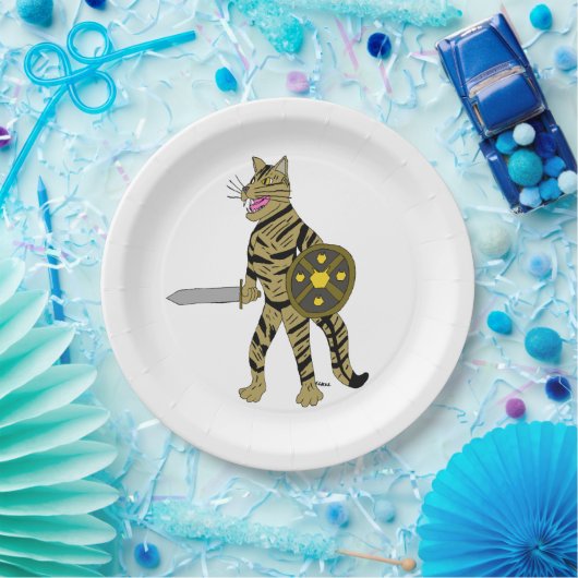 Warrior Cat Papieren Bordje (Feest)