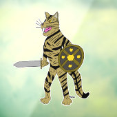 Warrior Cat Raamsticker (Vel 3)