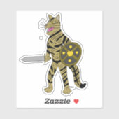 Warrior Cat Sticker (Vel)