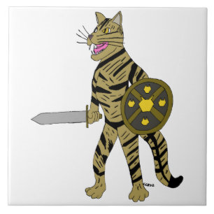 Warrior Cat Tegeltje