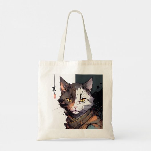 Warrior Cat Tote Bag (Achterkant)