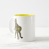 Warrior Cat Tweekleurige Koffiemok (Voorkant links)
