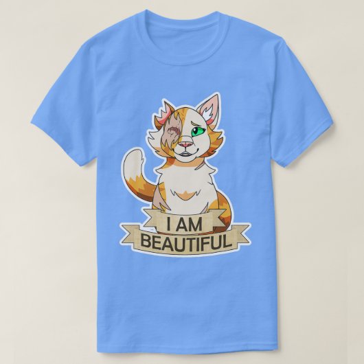 Warrior Cats Ik ben een mooie Brigheuter T-shirt (Design voorkant)