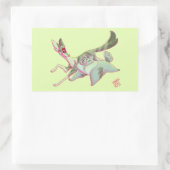 Warrior Cats - Ivypool en Dovewing Rechthoekige Sticker (Tas)