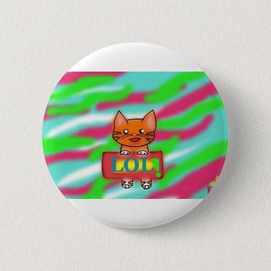 Warrior Cats Ronde Button 5,7 Cm (Voorkant)