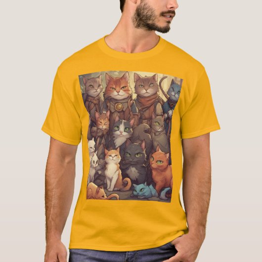 Warrior Cats T-shirt (Voorkant)