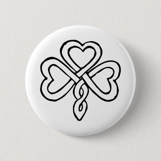 Warrior Celtic Queen Ronde Button 5,7 Cm (Voorkant)