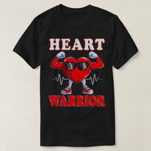 Warrior CHD Awareness T-shirt (Design voorkant)