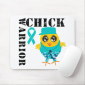 Warrior Chick Ovarian Cancer Muismat (Met muis)