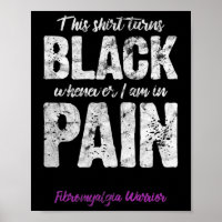 Warrior Chronische Pijn Fibro Awareness Verdrietig