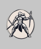 Warrior Combat Hoodie (Kraag)