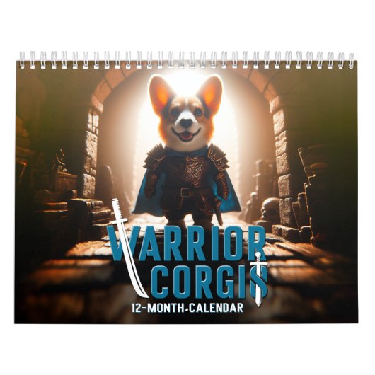 Warrior Corgis Calendar Kalender (Hoes)