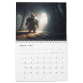 Warrior Corgis Kalender (Jan 2027)