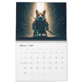 Warrior Corgis Kalender (Feb 2027)