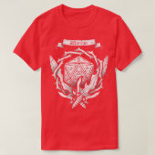 Warrior Crest T-shirt (Design voorkant)