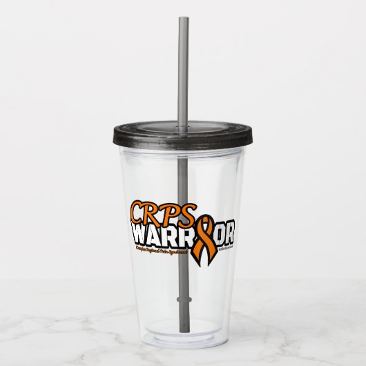 WARRIOR...CRPS ACRYL DRINKBEKER (Voorkant)