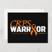 WARRIOR...CRPS BRIEFKAART (Voorkant / Achterkant)