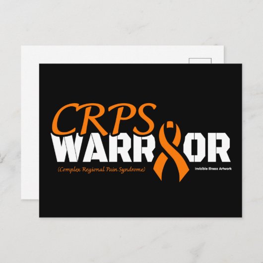 WARRIOR...CRPS BRIEFKAART (Voorkant / Achterkant)