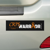WARRIOR...CRPS BUMPERSTICKER (Op auto)