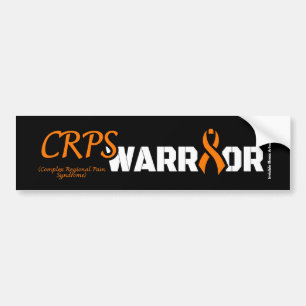 WARRIOR...CRPS BUMPERSTICKER