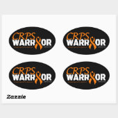 WARRIOR...CRPS OVALE STICKER (Vel)