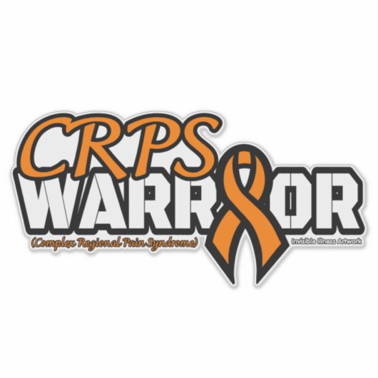 WARRIOR...CRPS STICKER (Voorkant)