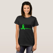 Warrior Depression Anxiety Mental Health Awareness T-shirt (Voorkant volledig)