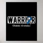 Warrior Diabetes Awareness Poster (Voorkant)