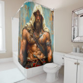 Warrior douchegordijn