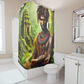 Warrior Douchegordijn (In situ)