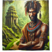 Warrior Douchegordijn (Voorkant)