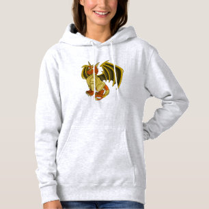 Warrior draak cartoon sweatshirt