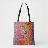 Warrior Dreamtime Canvas tas (Voorkant)