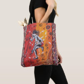 Warrior Dreamtime Canvas tas (Dichtbij)