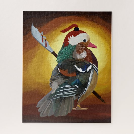 Warrior Duck Legpuzzel (Verticaal)