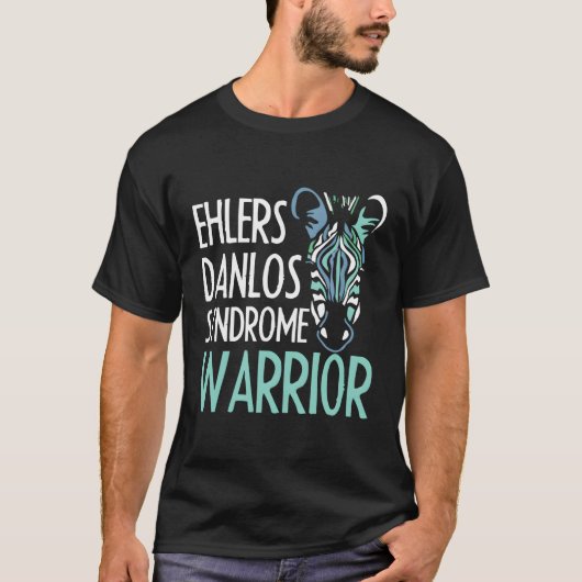 Warrior Eds Awareness van het syndroom van Ehlers T-shirt (Voorkant)