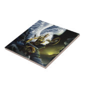 Warrior Fantasy Engel Zwaard Tegeltje (Zijkant)