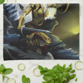 Warrior Fantasy Engel Zwaard Theedoek (Gevouwen)