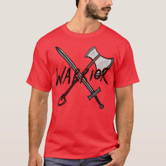 Warrior Fantasy RPG-klassenteken T-shirt