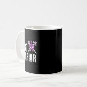 Warrior - Fibromyalgie Bewustzijnsvechter 1 Koffiemok (Voorkant links)
