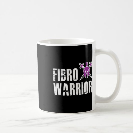 Warrior - Fibromyalgie Bewustzijnsvechter 1 Koffiemok (Rechts)