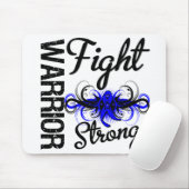 Warrior Fight Strong Colon Cancer Muismat (Met muis)
