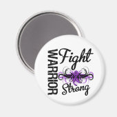 Warrior Fight Strong GIST Cancer Magneet (Voorkant / Achterkant)