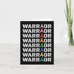 Warrior Fighter Cancer Survivor awareness world ca Kaart