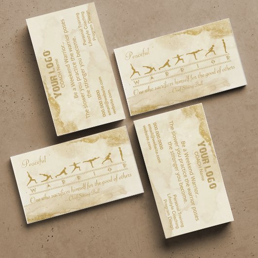 Warrior Fitness Visitekaartje – Empower & Motivate