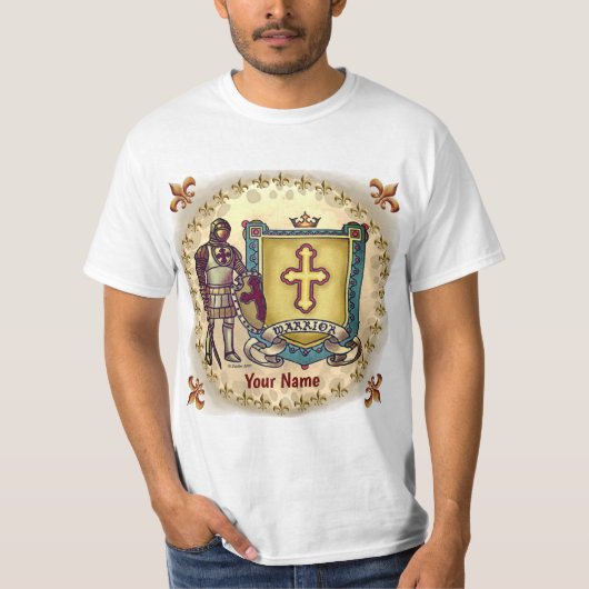 Warrior For Jesus Christelijk T-shirt (Voorkant)