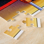 WARRIOR GIRL BODYBUILDER FANTASY JIGSAW PUZZLE LEGPUZZEL (Zijkant)