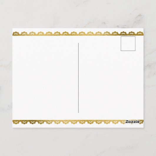 Warrior Goddess Durga Shakti Briefkaart (Achterkant)