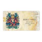 Warrior Goddess mama ID500 Etiket (Voorkant)