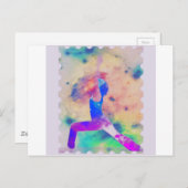 Warrior Goddess Yoga Series Briefkaart (Voorkant / Achterkant)